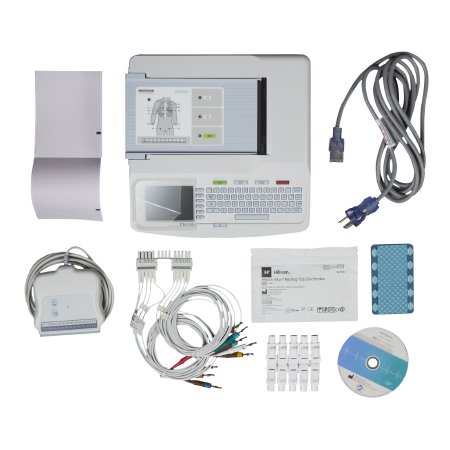 McKesson Electrocardiograph McKesson LUMEON™ and Burdick AC Power / Battery Operated LCD Display Resting - Each - MLBUR150C-C1X-EA