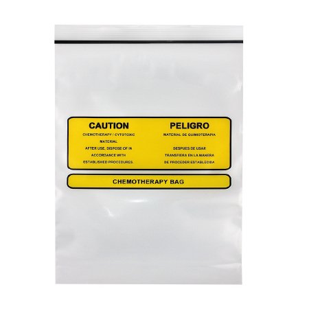 Minigrip Chemotherapy Bag Lab Guard® 9 X 12 Inch - Case of 500 - MGCHEMO912-CS