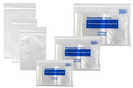 Minigrip Reclosable Bag Zippit® 6 X 9 Inch Clear Zipper Closure - Case of 1000 - MGZ2P0609-CS