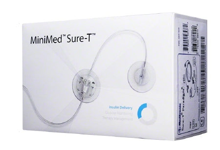 Medtronic Insulin Infusion Set Sure-T®Paradigm® 6 mm 32 Inch Tubing Without Port - Box of 10 - MMT-866A-BX