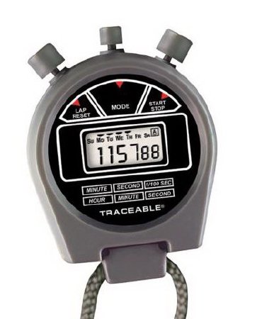 Cardinal Digital Stopwatch Count Up and Down Traceable® 24 Hours Digital Display - Each - C6520-1-EA