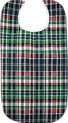 Beck's Classic Bib Snap Closure Reusable Cotton / Polyester - Each - BIBP1834QLTSNP-EA