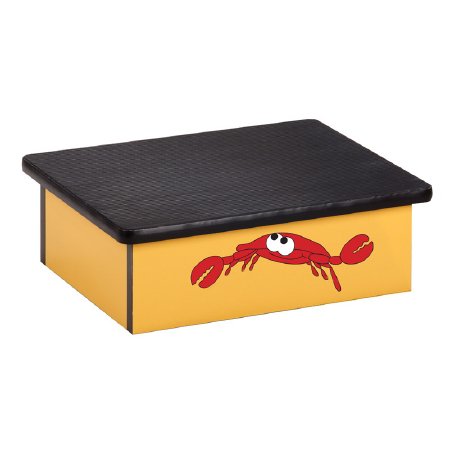 Clinton Industries Step Stool Pediatric 1 Step Wood Frame 7 Inch Step Height - Each - 10-O-EA