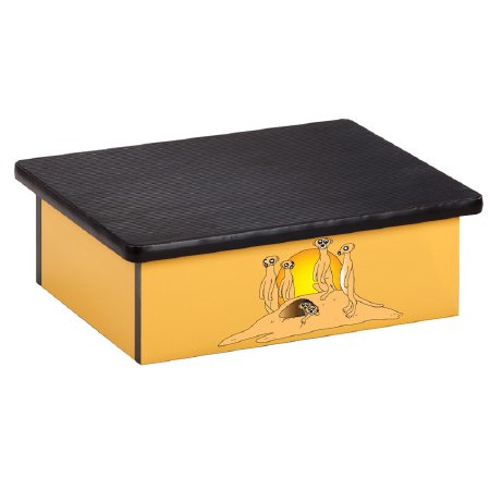 Clinton Industries Step Stool Pediatric 1 Step Wood Frame 7 Inch Step Height - Each - 10-SM-EA