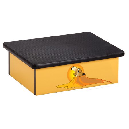 Clinton Industries Step Stool Pediatric 1 Step Wood Frame 7 Inch Step Height - Each - 10-SW-EA