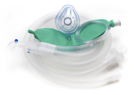 McKesson McKesson Anesthesia Breathing Circuit Expandable Tube 72 Inch Tube Dual Limb Adult 3 Liter Bag Single Patient Use - Case of 20 - 16-D72M-CS