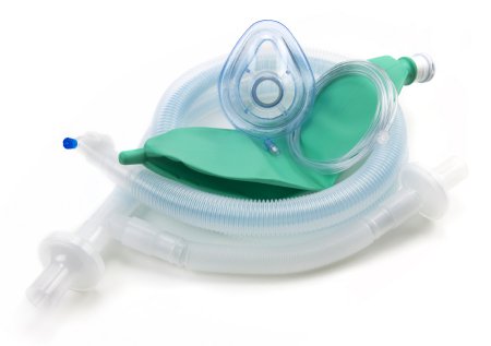 McKesson McKesson Anesthesia Breathing Circuit Expandable Tube 60 Inch Tube Single Limb Adult 3 Liter Bag Single Patient Use - Case of 20 - 16-C60M-CS