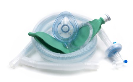 McKesson McKesson Anesthesia Breathing Circuit Expandable Tube 72 Inch Tube Single Limb Adult 3 Liter Bag Single Patient Use - Case of 20 - 16-C72LM-CS
