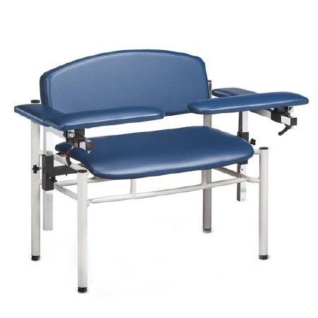 Clinton Industries Blood Drawing Chair SC Series Padded Flip Up Arm Desert Tan - Each - 6006-U-3DT-EA