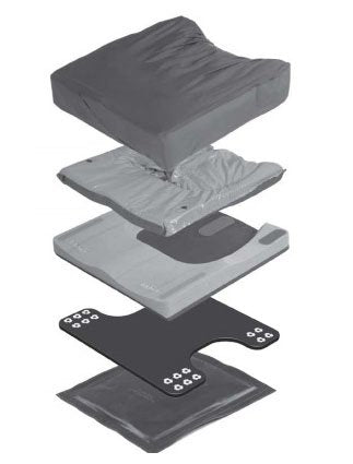 Sunrise Medical Wheelchair Seat Cushion Cover 16 X 20 Inch - Each - C2460N-EA