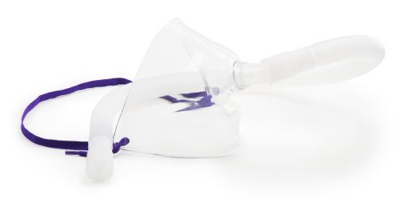 McKesson Oxygen Face Tent McKesson Face Tent Style Adult One Size Fits Most Adjustable Head Strap - Case of 50 - 16-116E-CS