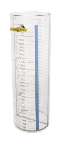Amsino International Suction Canister Receptal® 3000 mL Without Lid - Case of 8 - 43503-01-CS