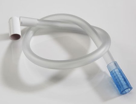 Amsino International Tandem Connector Tubing EZE-VAC® 1-1/2 Foot Length NonSterile Female Connector Clear Smooth OT Surface - Case of 25 - 43317-25-CS