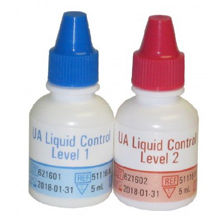 Germaine Laboratories Inc Control Urinalysis Positive Level / Negative Level 2 X 5 mL - Box of 1 - 51116-BX