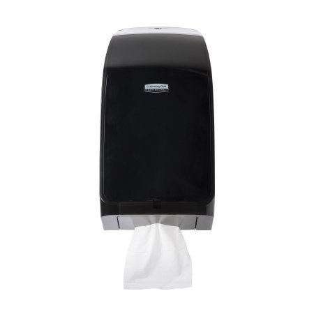 Kimberly Clark Toilet Tissue Dispenser K-C PROFESSIONAL MOD Black Smoke Plastic Manual Pull Wall Mount - Case of 1 - 39728-CS