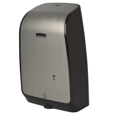 Kimberly Clark Hand Hygiene Dispenser Scott® Pro Faux Stainless Plastic Touch Free 1.2 Liter Wall Mount - Case of 1 - 32508-CS