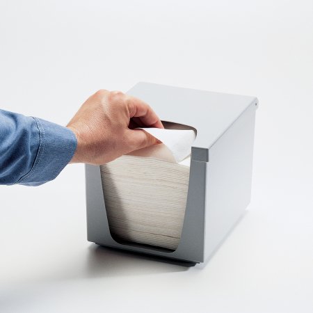 Kimberly Clark Wipe Dispenser Kimberly-Clark Professional Gray Manual Pull Surface Mount - Case of 6 - 09107-CS