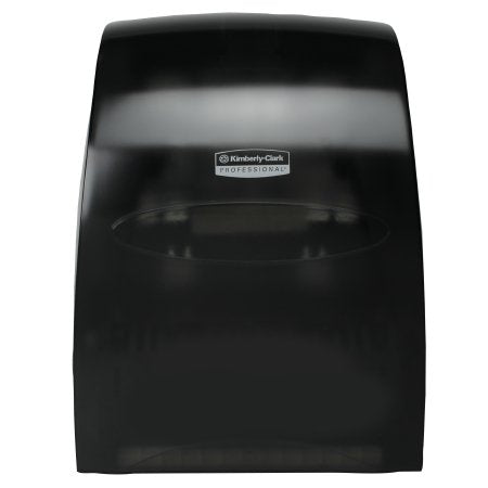 Kimberly Clark Paper Towel Dispenser K-C PROFESSIONAL SANITOUCH Black Smoke Plastic Manual Pull Wall Mount - Case of 1 - 09990-CS