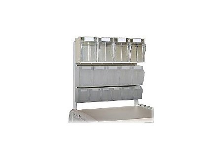 Capsa Solutions Tilt Front Bin Avalo Gray - Each - 12088-EA