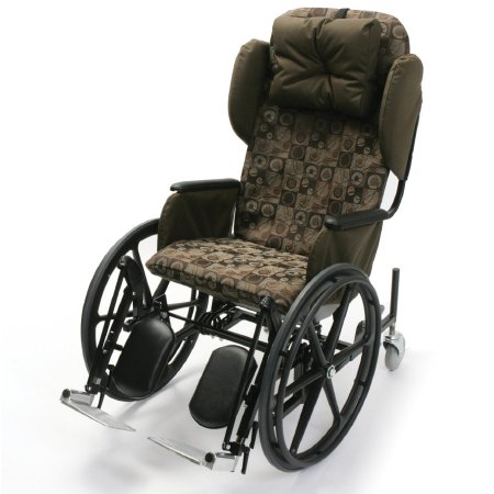 Smt Health Systems Tilt-In-Space Wheelchair Rock-King X3000 Full Length Arm Footrest Ambiance Print Upholstery 20 Inch Seat Width Adult 350 lbs. Weight Capacity - Each - X3000K-AMBIANCE-EA