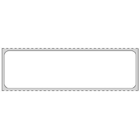 Precision Dynamics Blank Label Datamax® Thermal Label White Paper 1 X 3-1/2 Inch - Case of 40000 - THERMD14-CS