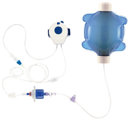 Ambu Elastomeric Pump Ambu® Action™ Gravity Disposable 400 mL Capacity 400 mL Volume 1 to 6 mL / Hr. Flow Rate - Case of 4 - 418108400-CS