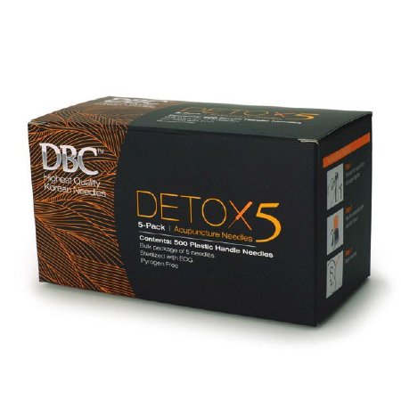 Lhasa OMS Acupuncture Needle DBC™ Detox 3 Japanese Gauge 13 mm Length Detox-5 - Box of 500 - DTX.20X13-BX