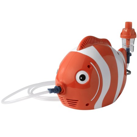 Drive Medical Drive™ Fish Compressor Nebulizer System Small Volume Medication Cup Pediatric Aerosol Mask Delivery - Each - 18090-FS-EA