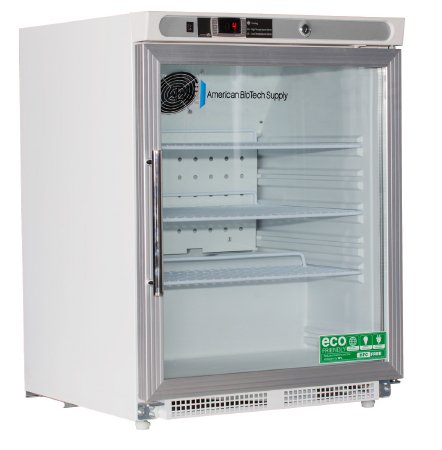 Horizon Scientific Inc Refrigerator ABS® Laboratory Use 4.6 cu.ft. 1 Swing Glass Door Cycle Defrost - Each - ABT-HC-UCBI-0404G-ADA-EA