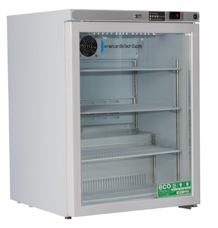 Horizon Scientific Inc Undercounter Refrigerator ABS® Laboratory Use 5.2 cu.ft. 1 Glass Door Cycle Defrost - Each - ABT-HC-UCFS-0504G-EA