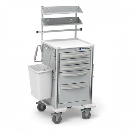 Waterloo Industries Suture Cart 23 X 24-1/2 X 39 Inch Light Gray - Each - JMGKA-33369-LTG-EA