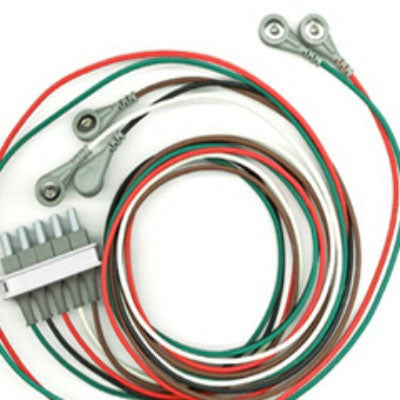 Cardinal Leadwire Set Kendall™ 40 Inch, Red, White, Black, 3-Leads - Each - 31249009A--EA