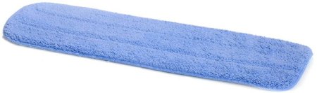 Medline Wet Mop Pad Medline® Bound Edge Blue Microfiber Disposable - Case of 144 - DYNDMF100-CS