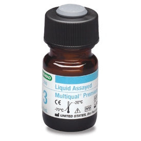 Bio-Rad Laboratories Assayed Control Multiqual® Premium Assayed Level 3 6 X 5 mL - Box of 6 - 286-BX