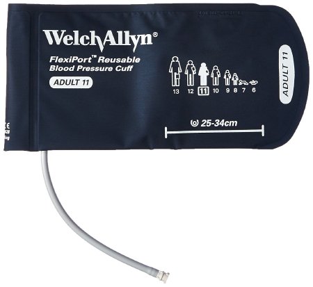 Soma Technology Reusable Blood Pressure Cuff FlexiPort® 25 to 34 cm Arm Nylon Cuff Adult Cuff - Each - REUSE-11-1MQ-EA