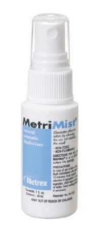 Metrex Research Deodorizer MetriMist™ Liquid 2 oz. Bottle Baby Powder Scent - Case of 48 - 10-1152-CS