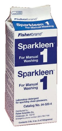 Fisher Scientific Laboratory Detergent Sparkleen™ 1 3.25 lbs. Carton Powder Unscented - Each - 043204-EA