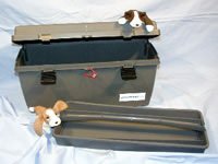 Healthmark Industries Emergency Medical Box Gray 10.5 X 11.375 X 23 - Each - 2310-2 GY-EA