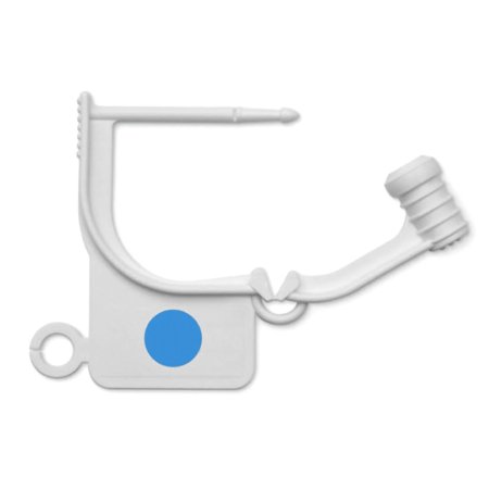 Steris Indicator Dot Locking Tag Key Surgical® White Plastic 1 Inch - Pack of 100 - LS100-PK