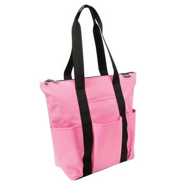 Hopkins Medical Products Zippered Tote Pink 600D Waterproof Polyester 5.75 X 12 X 15 Inch - Each - 538282-EA