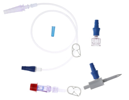 ICU Medical IV Extension Set Needle-Free Port - Case of 50 - CH3507-CS