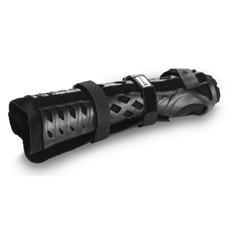 Breg Wrist / Forearm Brace FastForm® SAMO PolyTrexX™ Polymer / DermaWick™ Right Hand Black Small / Medium - Each - 3004-EA