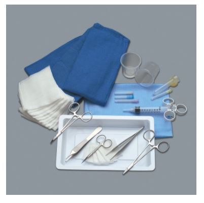 Sklar Incision and Drainage Procedure Tray Sklar® - Case of 10 - 96-1719-CS