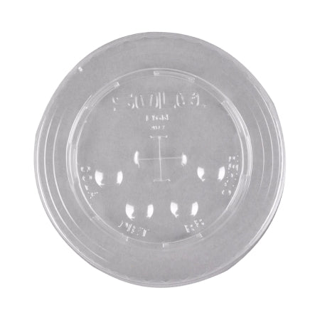 RJ Schinner Co Lid Solo® Clear Straw-Slot Lid - Case of 2000 - 668NS-CS