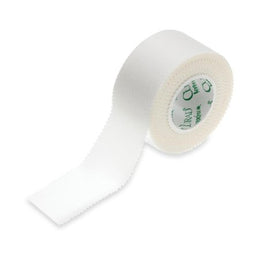 Medline Water Resistant Medical Tape Curad® White 1 Inch X 10 Yard Silk-Like Cloth NonSterile - Box of 12 - NON270101-BX