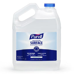 GOJO Purell® Surface Disinfectant Cleaner Alcohol Based Manual Pour Liquid 1 gal. Jug Unscented NonSterile - Case of 4 - 4340-04-CS