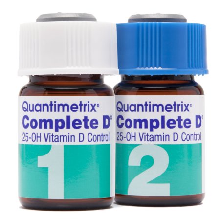 Quantimetrix Nutritional Assessment Control Complete D® Vitamin D (25-OH) Level 1, 2 4 X 3 mL - Box of 1 - 1290-01-BX