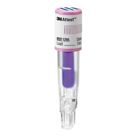 3M Attest™ Rapid Readout Sterilization Biological Indicator Vial Vaporized Hydrogen Peroxide - Case of 120 - 1295-CS