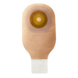 Hollister Ostomy Pouch Premier™ One-Piece System 12 Inch Length Drainable Convex, Pre-Cut - Box of 5 - 82610-BX