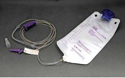 Amsino International Enteral Feeding Pump Bag Set AMSure® 1200 mL Polyvinyl NonSterile - Each - E-1200-EA